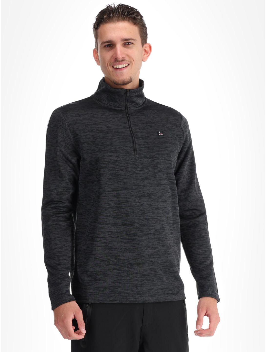 Luhta, Hammastunturi bluza mężczyźni Basic Black czarny 