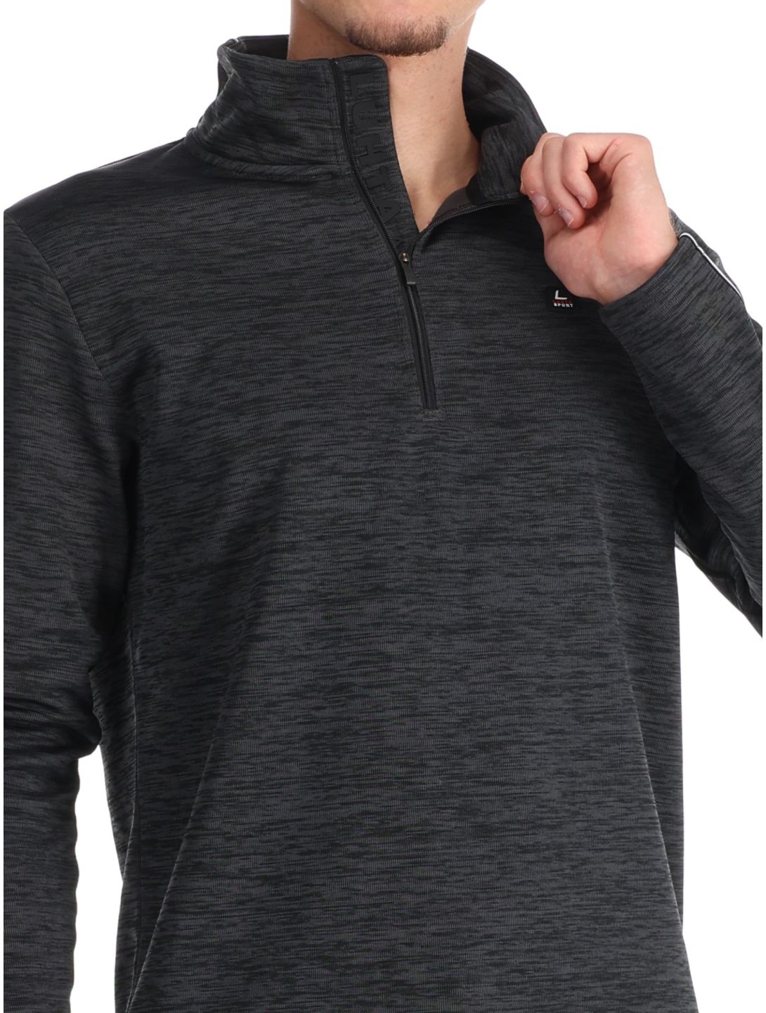 Luhta, Hammastunturi bluza mężczyźni Basic Black czarny 