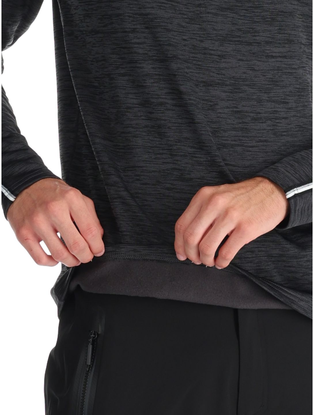 Luhta, Hammastunturi bluza mężczyźni Basic Black czarny 