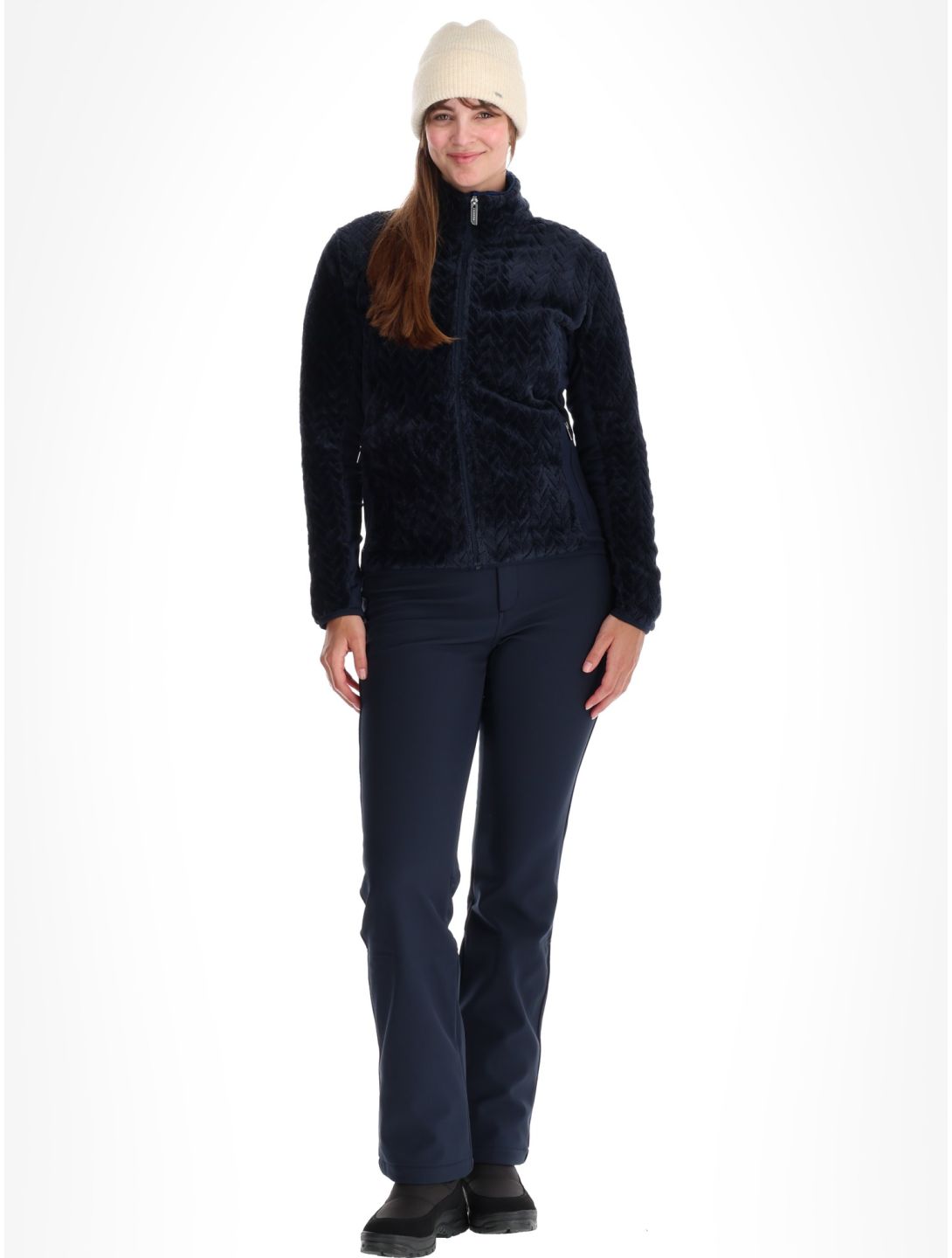 Luhta, Ikaala bluza kobiety Dark Blue niebieski 