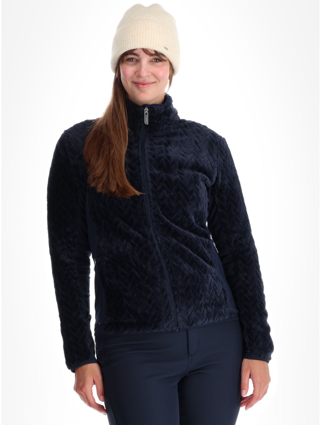 Luhta, Ikaala bluza kobiety Dark Blue niebieski 