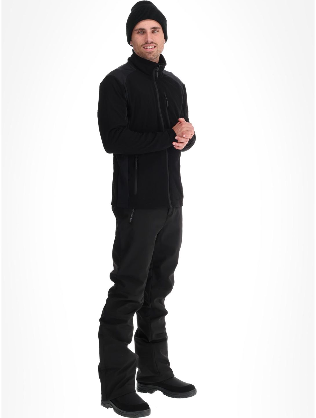 Luhta, Jollanoaivi bluza mężczyźni Basic Black czarny 