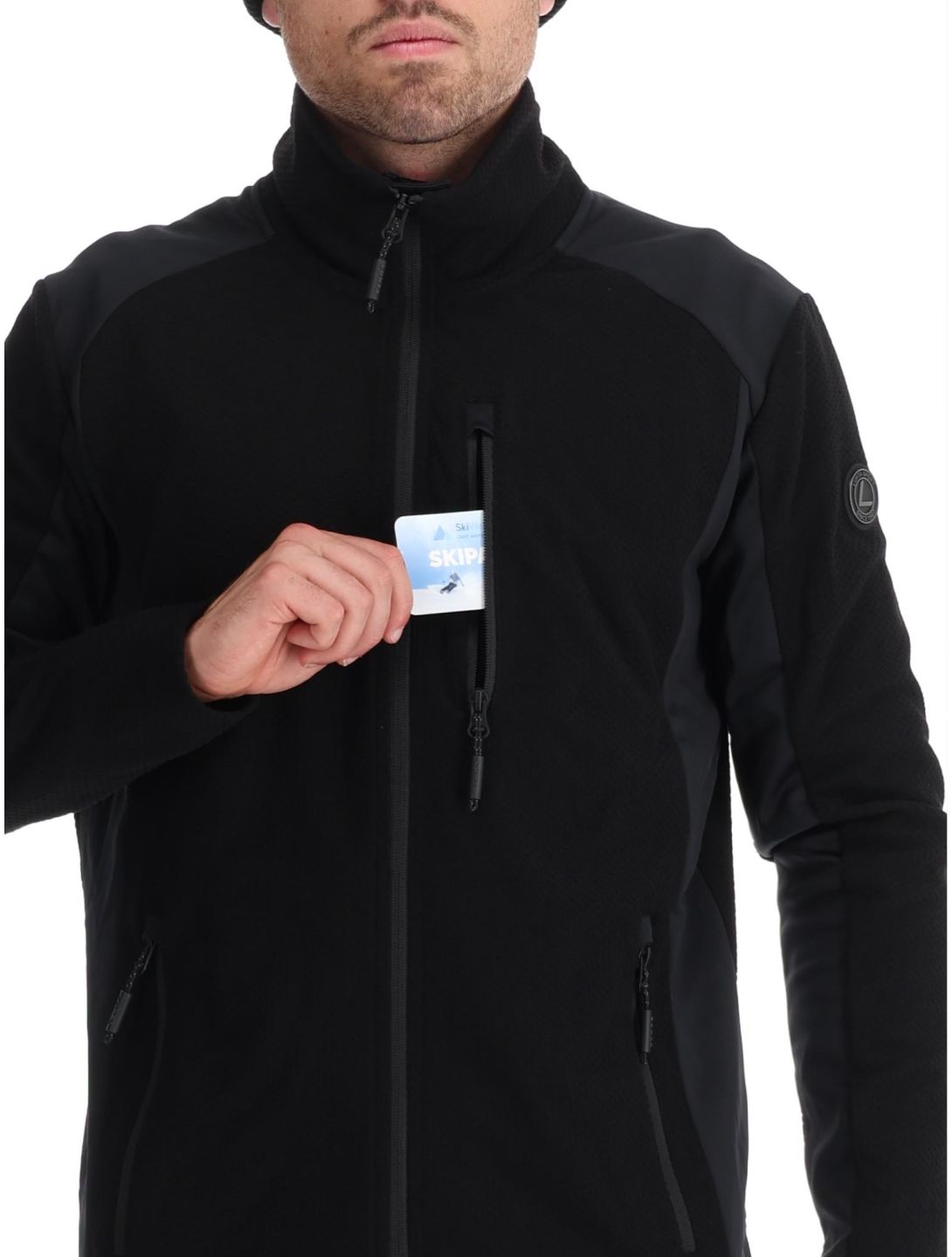 Luhta, Jollanoaivi bluza mężczyźni Basic Black czarny 