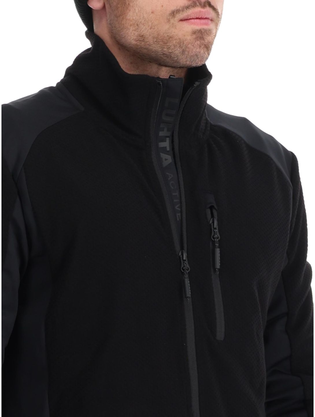 Luhta, Jollanoaivi bluza mężczyźni Basic Black czarny 