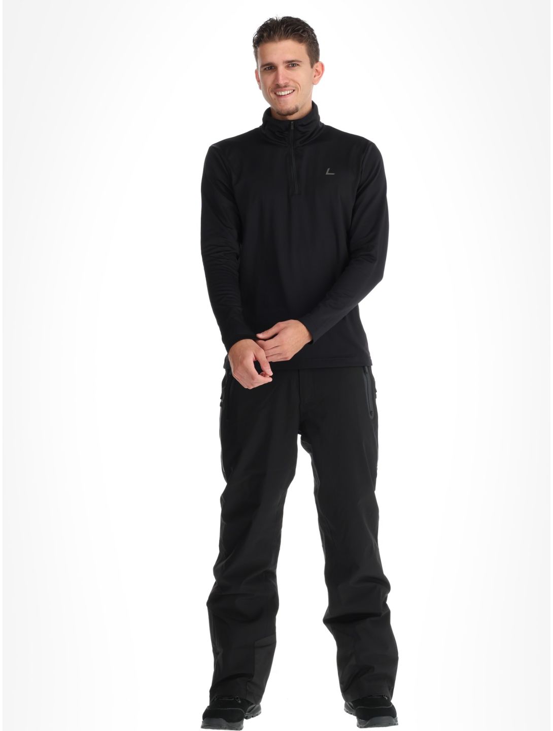 Luhta, Kankola bluza mężczyźni Basic Black czarny 
