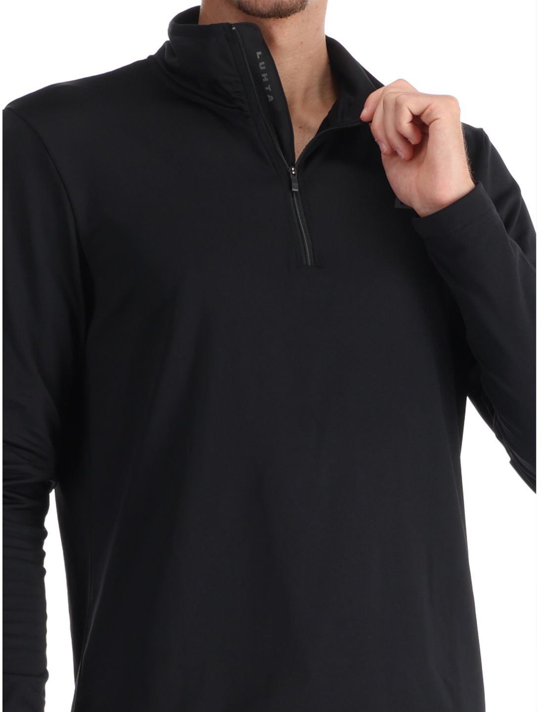 Luhta, Kankola bluza mężczyźni Basic Black czarny 
