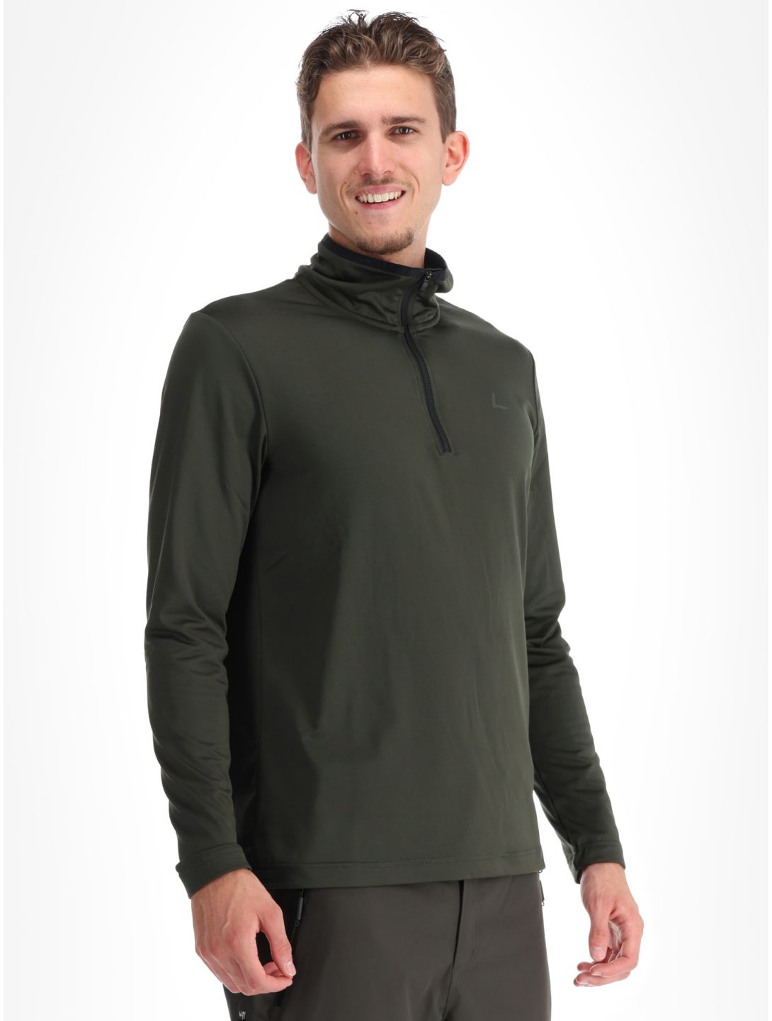 Luhta, Kankola bluza mężczyźni Dark Olive zielony 
