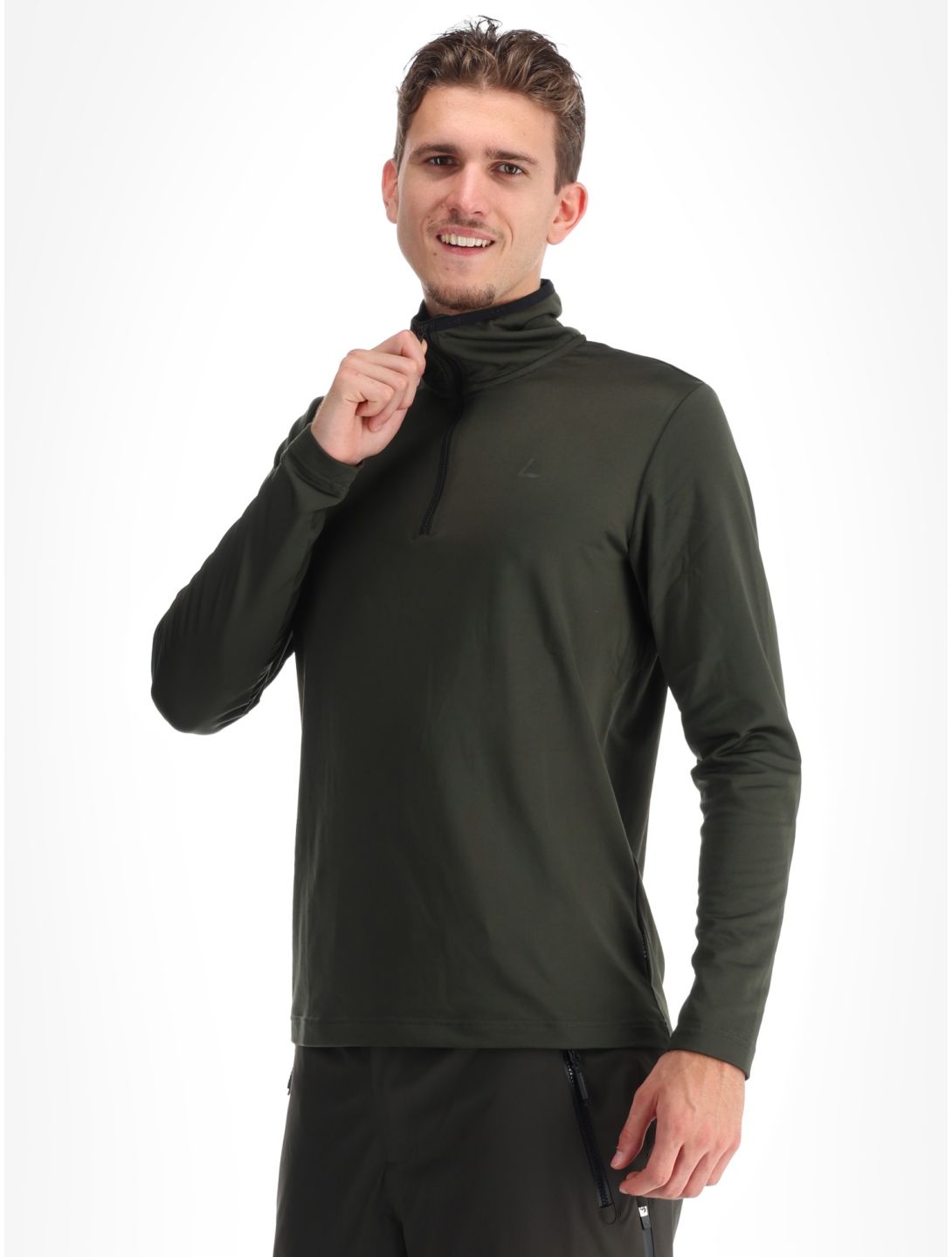 Luhta, Kankola bluza mężczyźni Dark Olive zielony 
