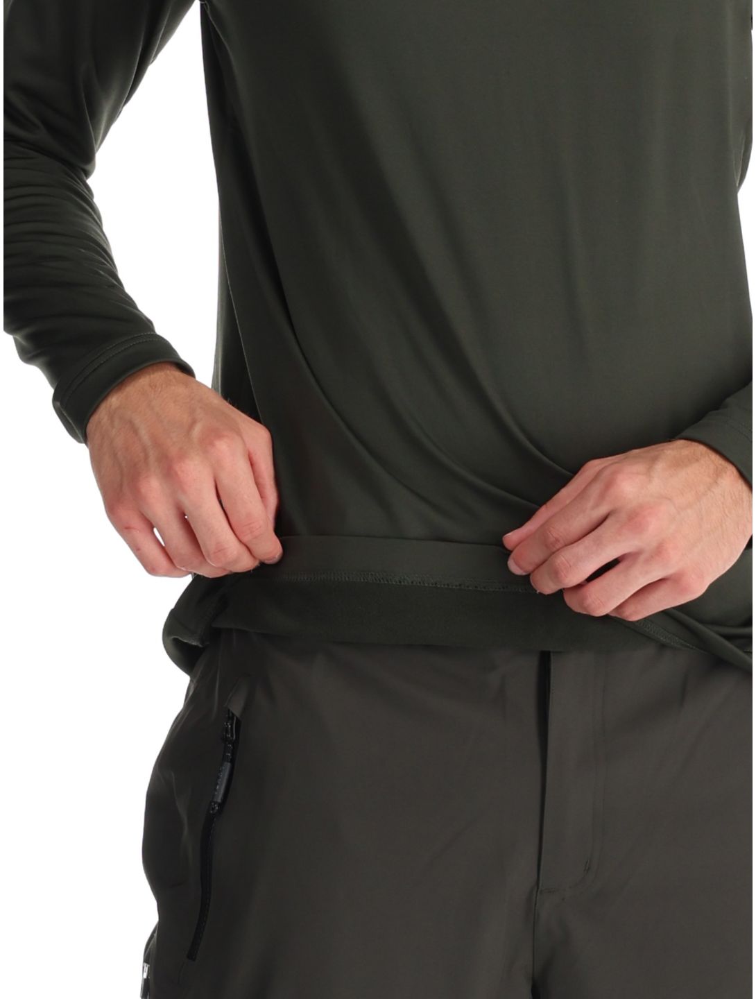 Luhta, Kankola bluza mężczyźni Dark Olive zielony 