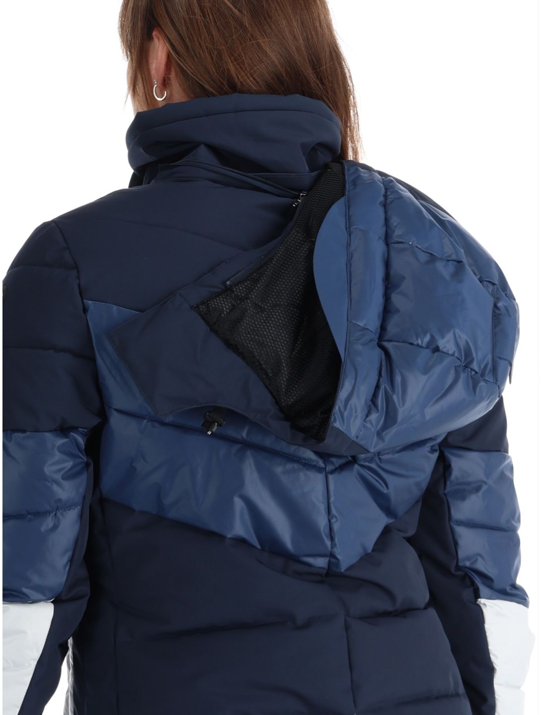 Luhta, Lammasoaivi kurtka narciarska kobiety Dark Blue biały, niebieski 