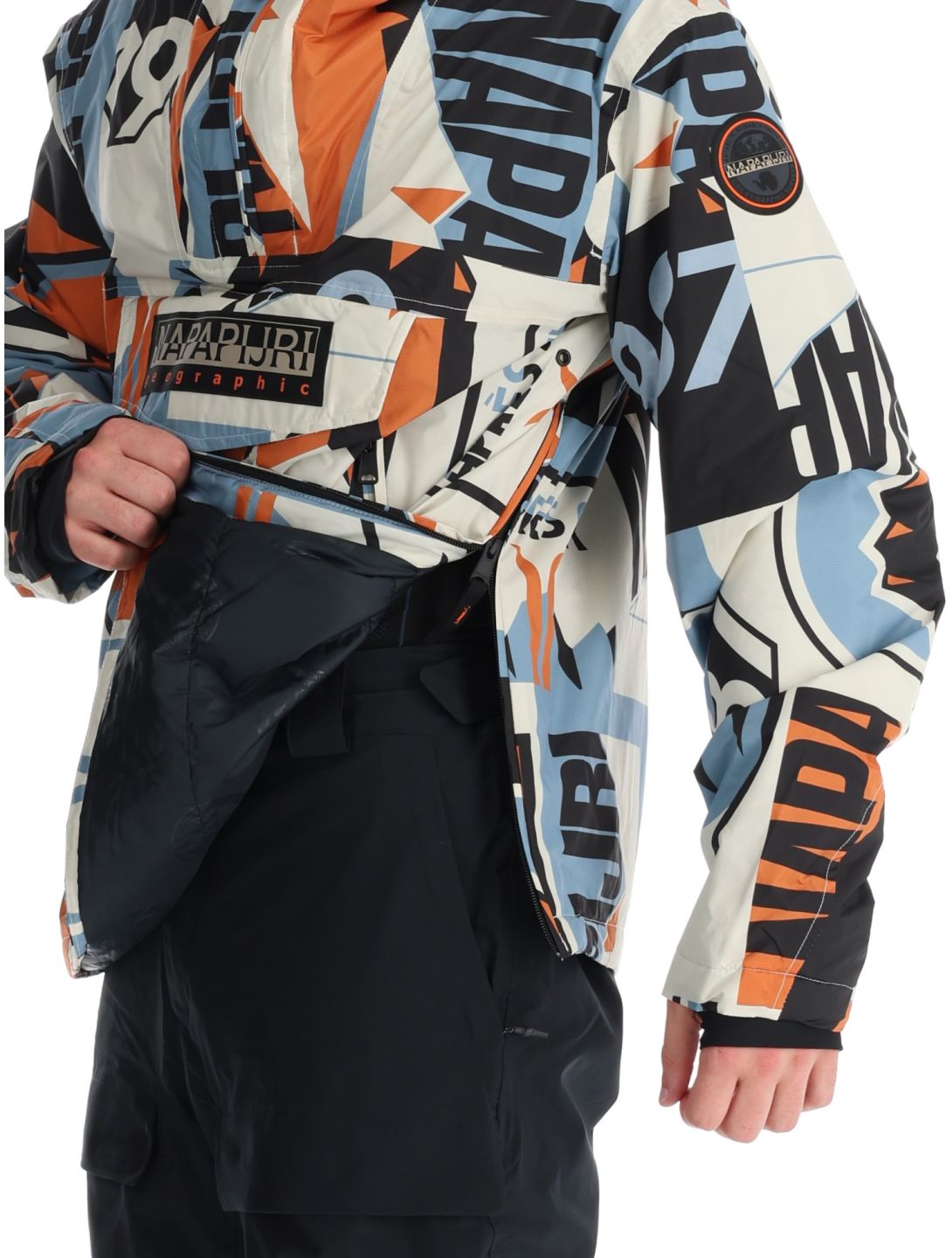 Napapijri, Rainforest Next kurtka anorak mężczyźni AOP F0S multicolor 