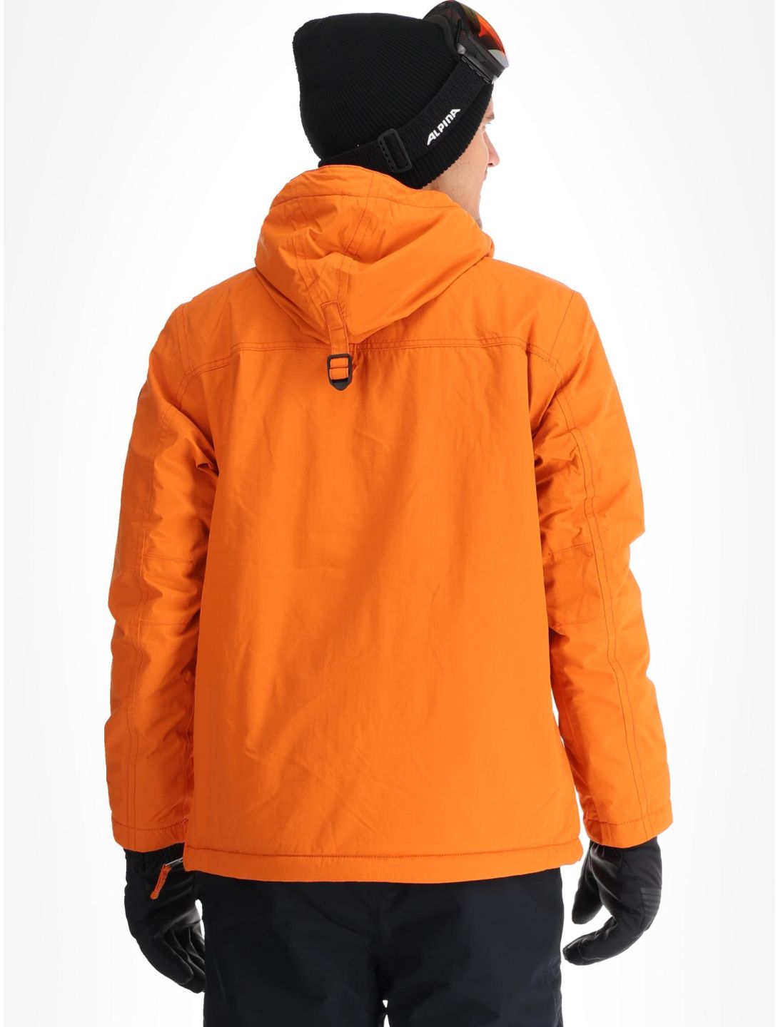 Napapijri, Rainforest Pocket 2 kurtka anorak mężczyźni Orange Pumpkin pomarańczowy 