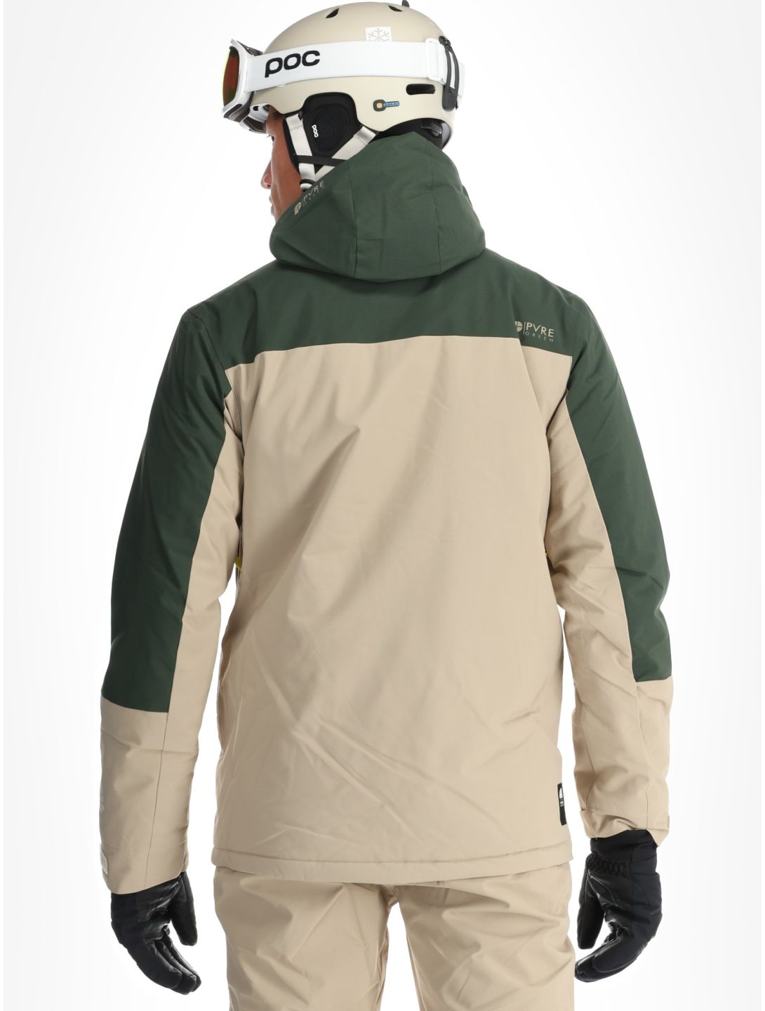 Protest, PRTDunton kurtka narciarska mężczyźni Kale green multicolor, zielony 