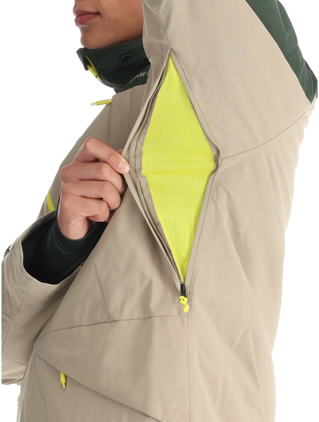 Protest, PRTDunton kurtka narciarska mężczyźni Kale green multicolor, zielony 