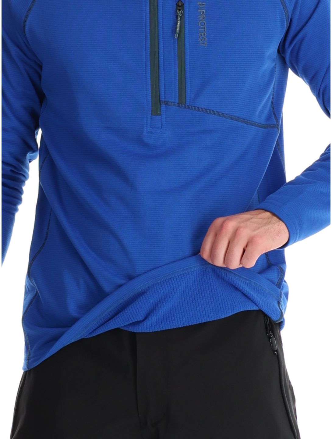 Protest, PRTRekody 1/4 zip bluza mężczyźni Vibrant blue niebieski 