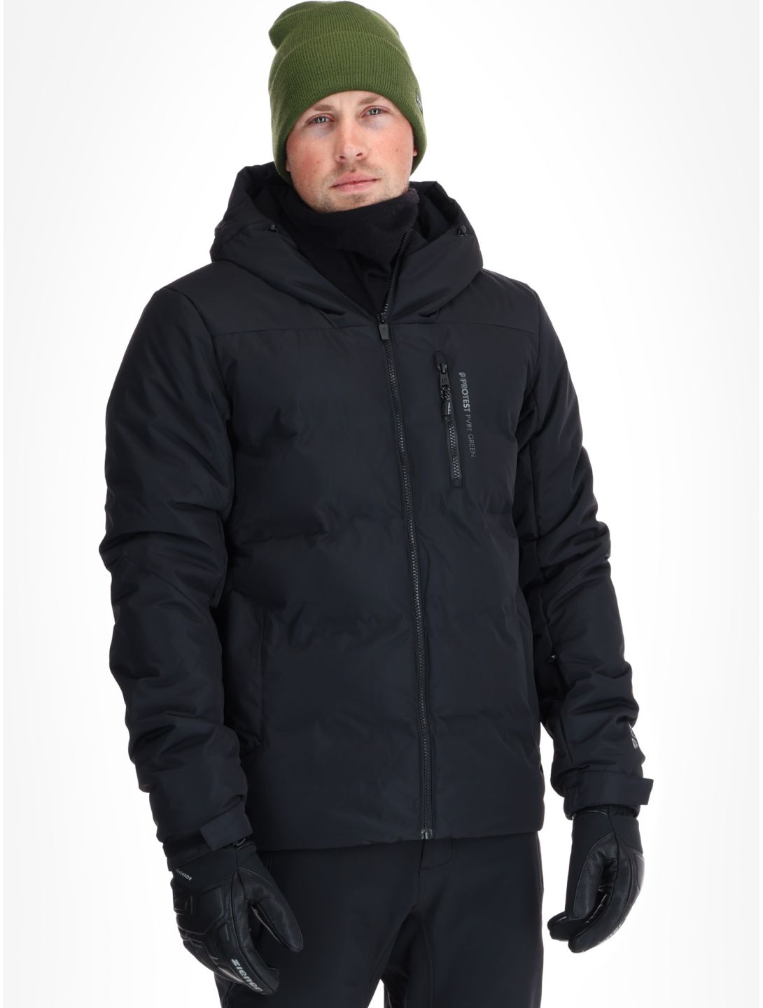 Protest, PRTSuperior kurtka narciarska mężczyźni True Black czarny 
