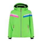CMP, 32W0075 kurtka narciarska dzieci apple fluo zielony