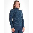CMP, 34L4306 bluza kobiety Blue Ink - Bianco niebieski