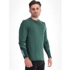 Helly Hansen, Lifa Merino Midweight Crew koszulka termoaktywna mężczyźni Jungle Green zielony