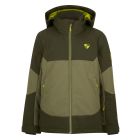 Ziener, Agimo-Z kurtka narciarska dzieci Moss Green multicolor, zielony