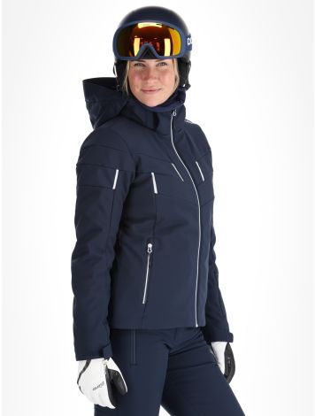 CMP, 34W4536 kurtka narciarska kobiety Black Blue niebieski