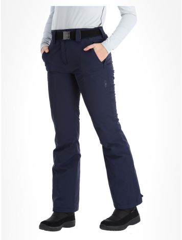 CMP, 3W05526 spodnie narciarskie kobiety Black Blue niebieski