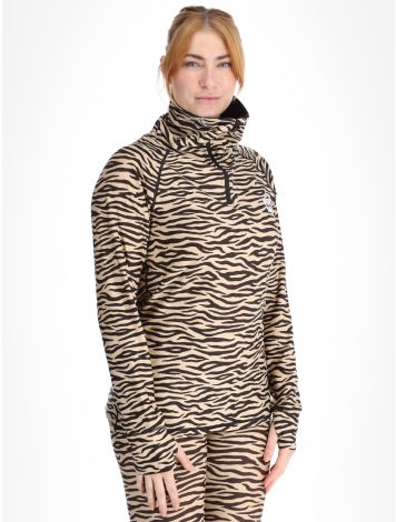 Eivy, Icecold Zip bluza kobiety Zebra brązowy