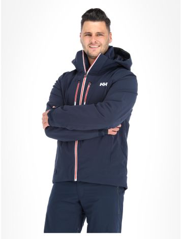 Helly Hansen, Alpha Lifaloft kurtka narciarska mężczyźni Navy niebieski