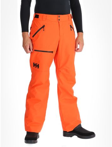 Helly Hansen, Sogn Cargo spodnie narciarskie mężczyźni Cherry Tomato pomarańczowy