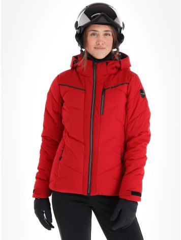 Icepeak, Elsa kurtka narciarska kobiety Burgundy bordowy