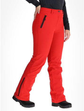 Icepeak, Frechen spodnie softshell kobiety Coral-Red czerwony