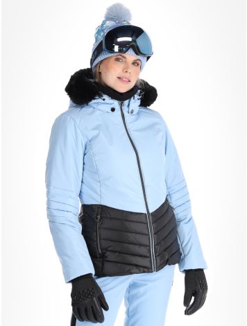 Luhta, Halkis kurtka narciarska kobiety Light Blue niebieski