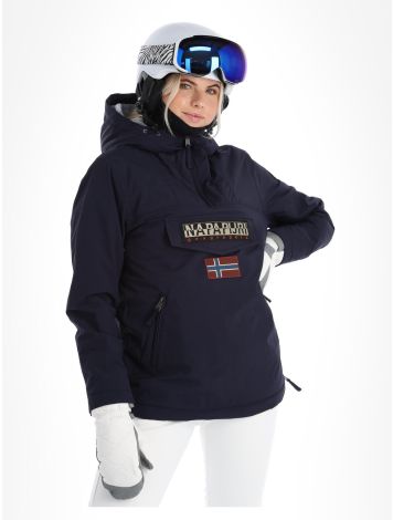 Napapijri, Rainforest W Pkt 4 kurtka anorak kobiety Blue Marine niebieski