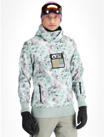 Picture, Printed kurtka softshell mężczyźni Blurry Water Print multicolor