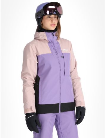 Picture, Seakrest kurtka narciarska kobiety Shadow Gray Paisley Purple Black czarny, fioletowy, szary