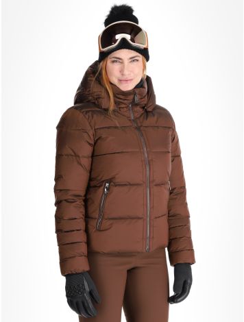 Poivre Blanc, Traditional 24PBH1201/WO kurtka narciarska kobiety Choco Brown brązowy