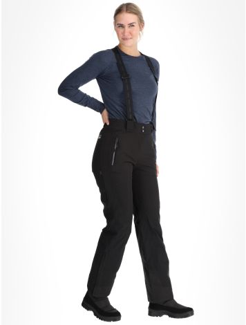 Rukka, Saxby spodnie narciarskie kobiety Basic Black czarny