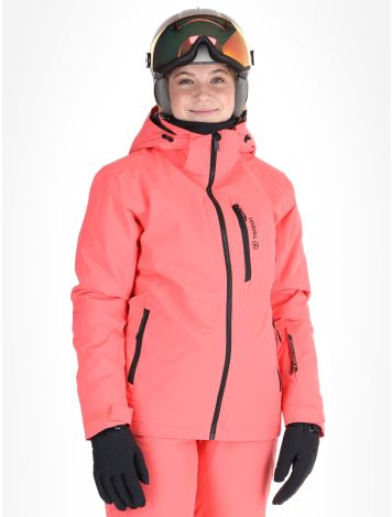 Tenson, Moa Ski kurtka narciarska kobiety Coral różowy