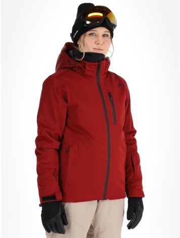 Whistler, Jada kurtka narciarska kobiety Sun Dried Tomato czerwony