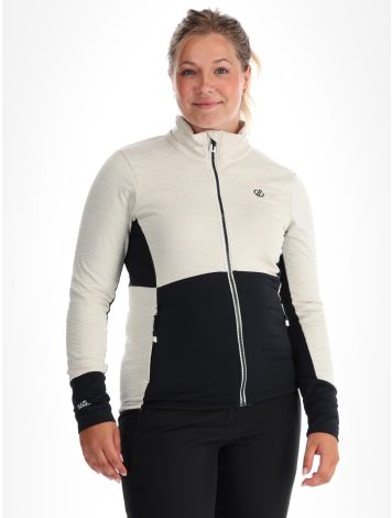 Dare2b, Elation IV bluza kobiety Egret / Black biały, czarny